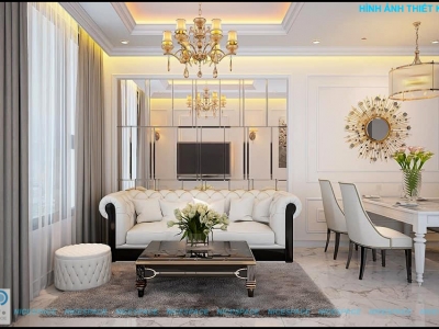 Thiết Kế Nội Thất Chung Cư 2 Phòng Ngủ TPHCM Uy Tín Giá Rẻ